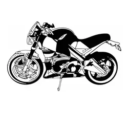 DCTAL тяжелый мотоцикл Стикеры автомобиля этикета Классический Панк Плакаты виниловые наклейки на стены Autobike росписи декора Autocycle Стикеры