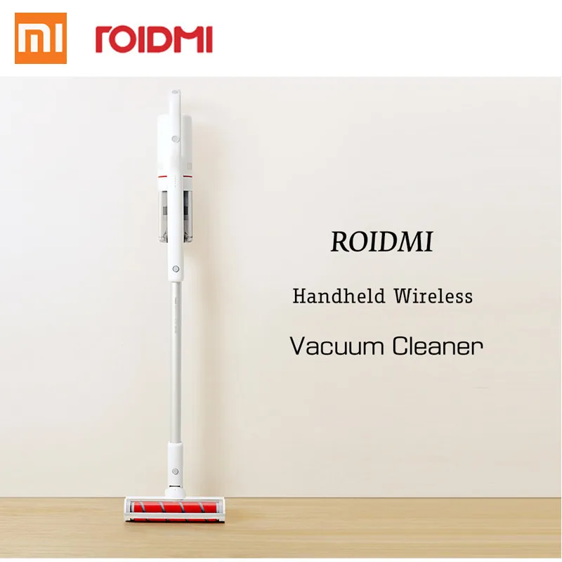 

Xiaomi Mijia Roidmi XCQ01RM Cordless Vacuum Cleaner With Wifi APP Remote Control With LED Night Light For Mi Home Smart Kit