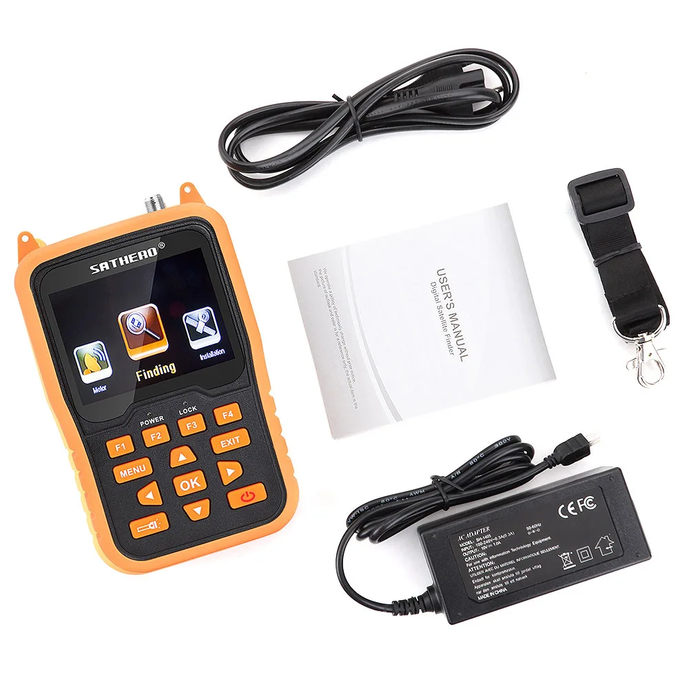 SATHERO SH 400HD DVB S2 S сигнала спутниковый искатель 3 5 дюймов ЖК дисплей Экран 8PSK 16apsk Sathero