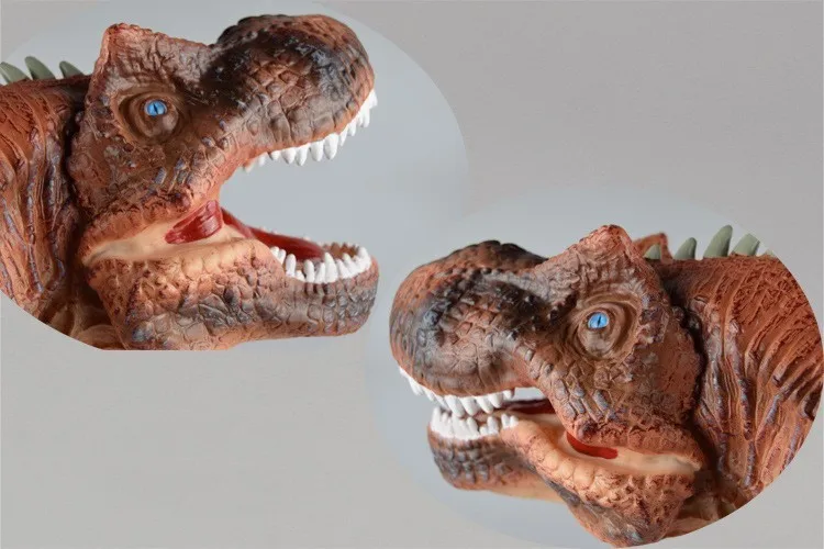 Tyrannosaurus Rex Кукол Динозавров Модель Стороны Марионеточных Резина Моделирования Tyrannosaurus Rex Интерактивные Игрушки