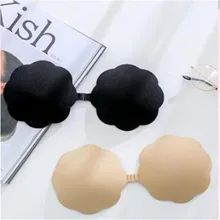 Силиконовые латекс палку анти-удар точка невидимый бюстгальтер дышащий plum-blossom грудь палка торжественное платье белье анти-воздействия bre