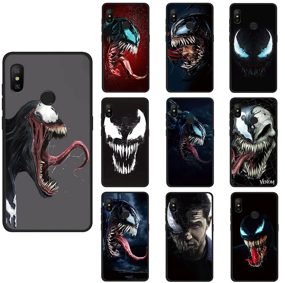 Мягкий ТПУ чехол для телефона Marvel Co mi c Book Artwork VENOM для Xiaomi mi 8 9 SE A2 Lite 6 9 A1 2 s Max 3 F1 Мягкий ТПУ чехол для телефона Marvel Co mi c Book Artwork VENOM для Xiaomi mi 8 9 SE A2 Lite 6 9 A1 2 s Max 3 F1