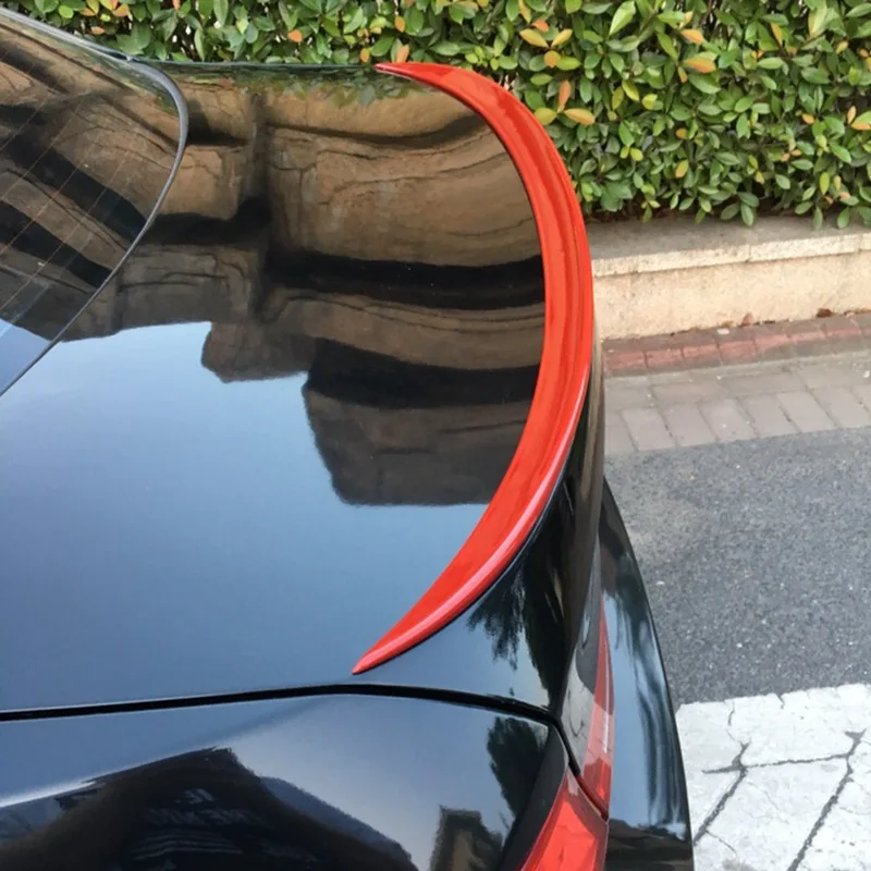 Для 2005 2012 BMW E90 320i 318i 325i 330i спойлер высокого качества ABS Материал заднее крыло