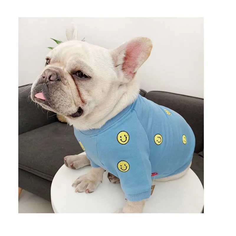 pet camisola bulldog francês roupas cachorro e