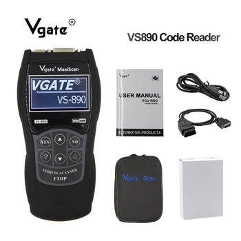 

promotion scanner VS890 Vgate maxiscan scantool OBD OBD2 can bus engine Diagnostic Tools automotive Scanner PK obd 2 elm 327