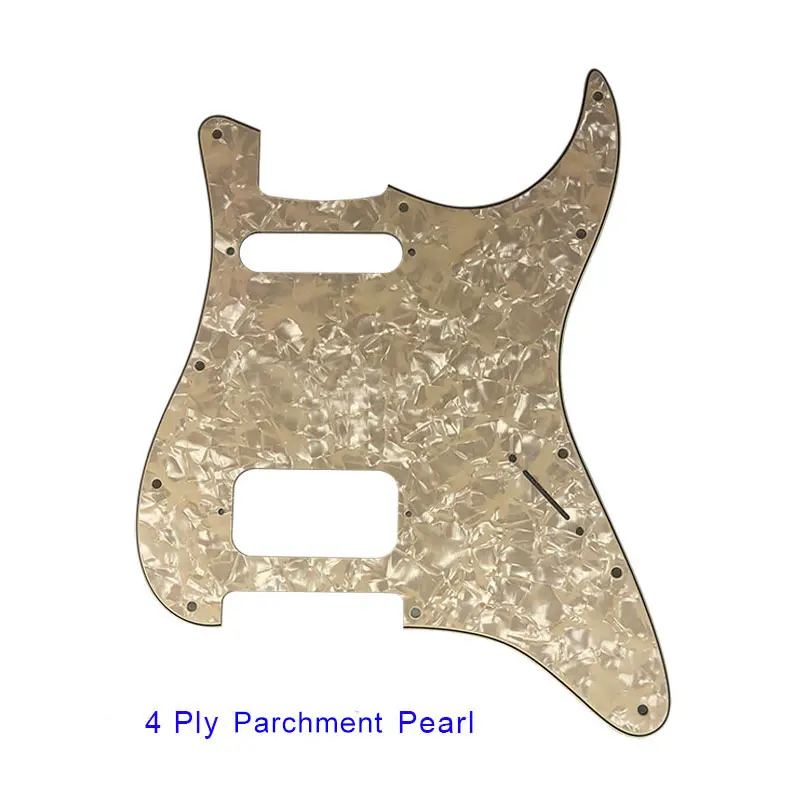 Pleroo Custom Guitar Parts - For USA / Mexico FD 72' 11 Screw Holes Standard St SH Guitar Pickguard Scratch Plate