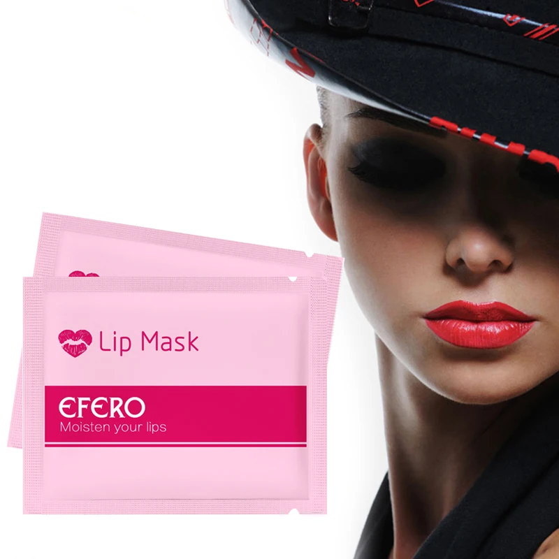 

5PCS Crystal Collagen Lip Mask Pads Moisture Essence Anti Ageing Wrinkle Patch Pad Lips Enhancer Mask For Lip Plumper Skin Care