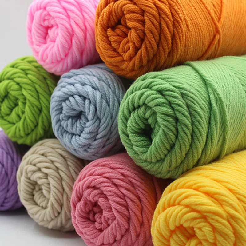 balls/lot(600g) Thick Yarn For Knitting Threads Hand Knit lanas para ...