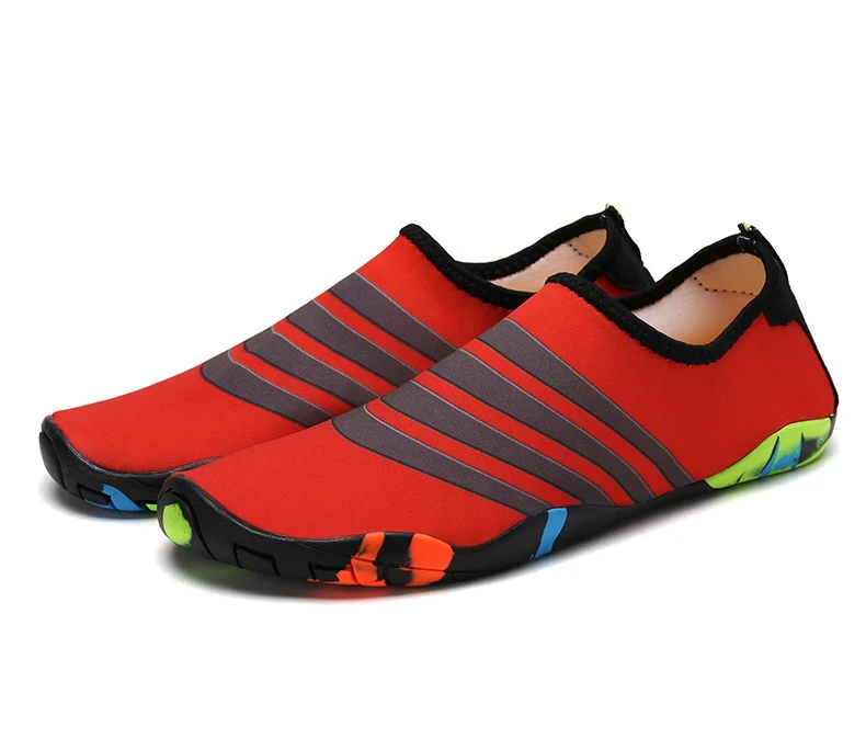 Clorts Summer Beach Shoes Water Shoes Men Mesh Lightweight Aqua Shoes (68)