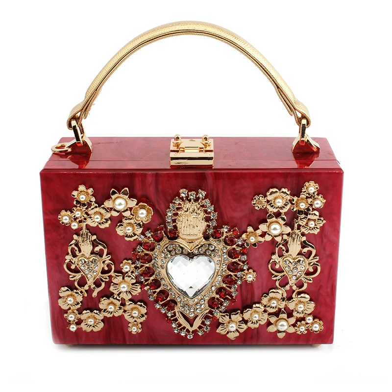 Женская сумка мессенджер акриловая с цепочкой|bolsa feminina|handbag eveningwomen handbags |
