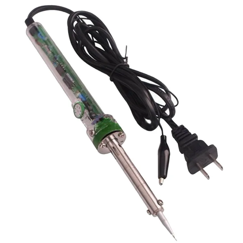 Urijk 1PC Electric Adjustable Soldering Iron 1PC 0.5mm Soldering Wire