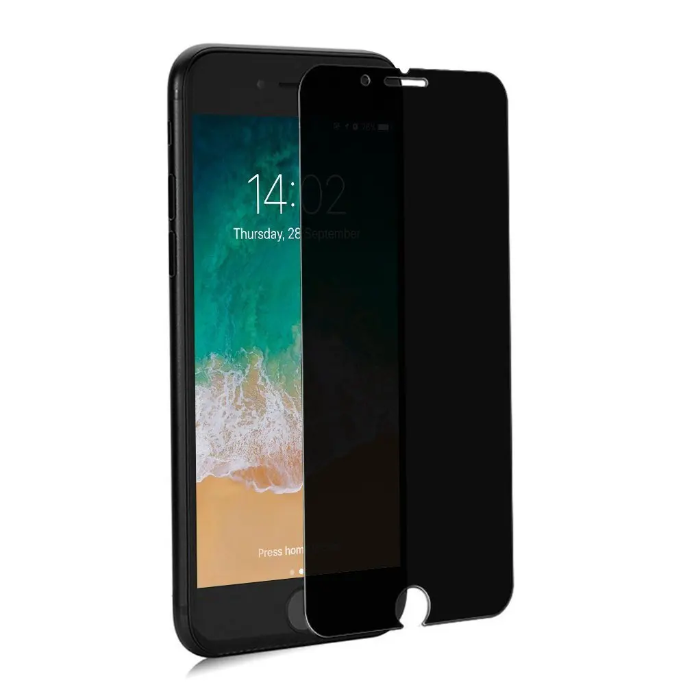 Privacy Protection Full Cover Film Tempered Glass For Iphone X 10 6 6s