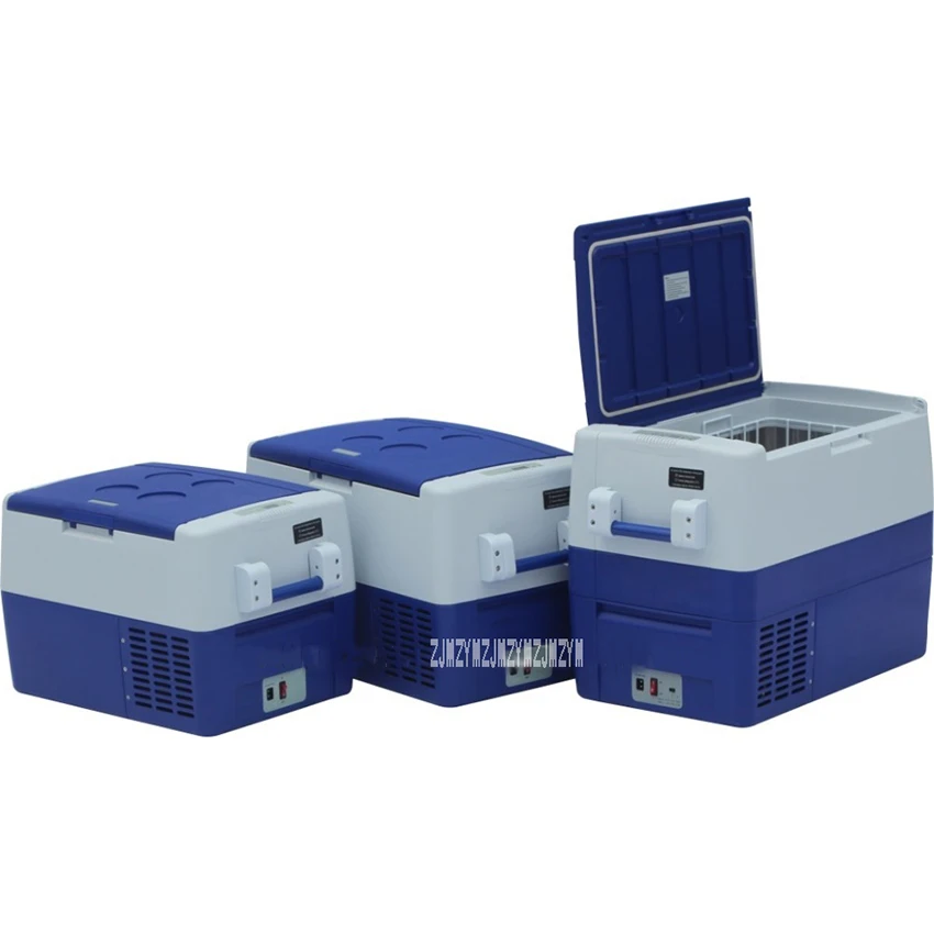

Mini Refrigerator Portable Home Freezer Travel Car Refrigerator Cooling to -18 Degree Beverage DC 12V/24V 30L Mute Design