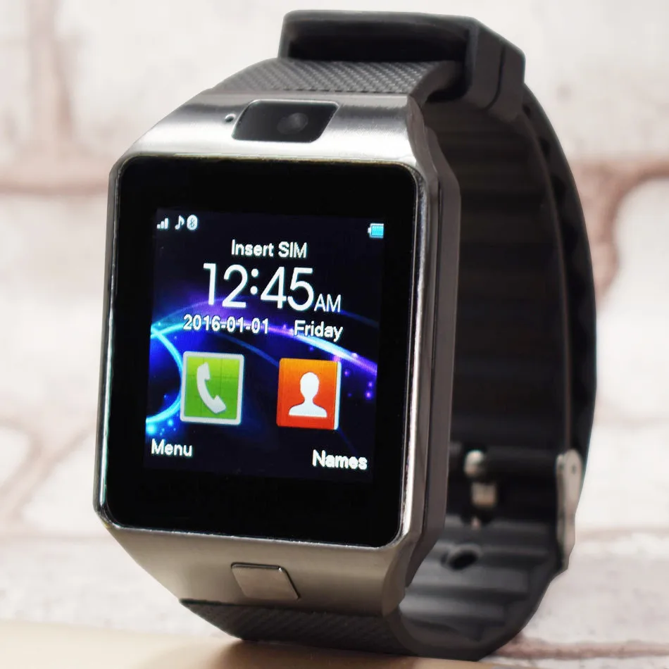 Popular font b Smart b font font b Watch b font DZ09 With Camera Bluetooth WristWatch