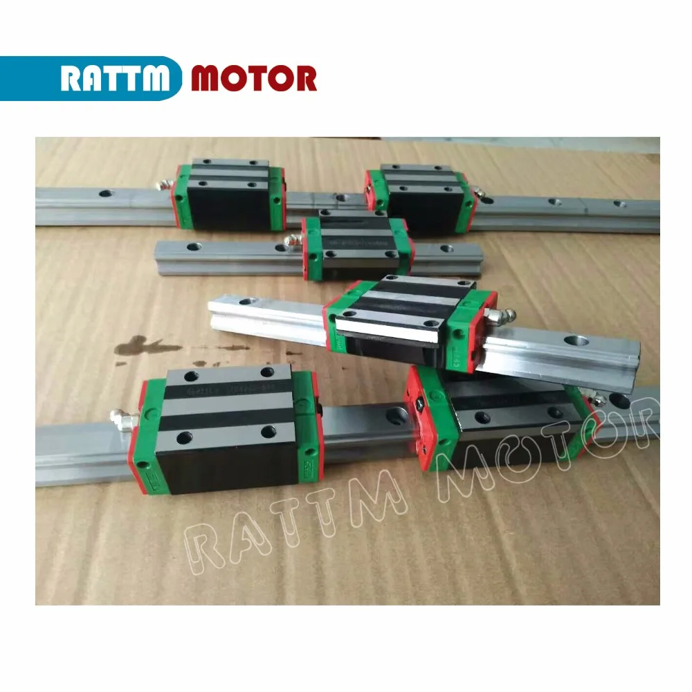 3 sets lineal Plaza guía fija L-400/700/1000mm y 3 piezas husillo de bolas 1605-400/ 700/1000mm con tuerca y 3 Unidades BK/B12 y acoplamiento para CNC - 3
