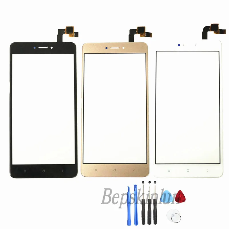 

Bepskinlun for Xiaomi Redmi Note 4X Touch Screen Glass Panel Digitizer Touchscreen Replacement Part + Tools
