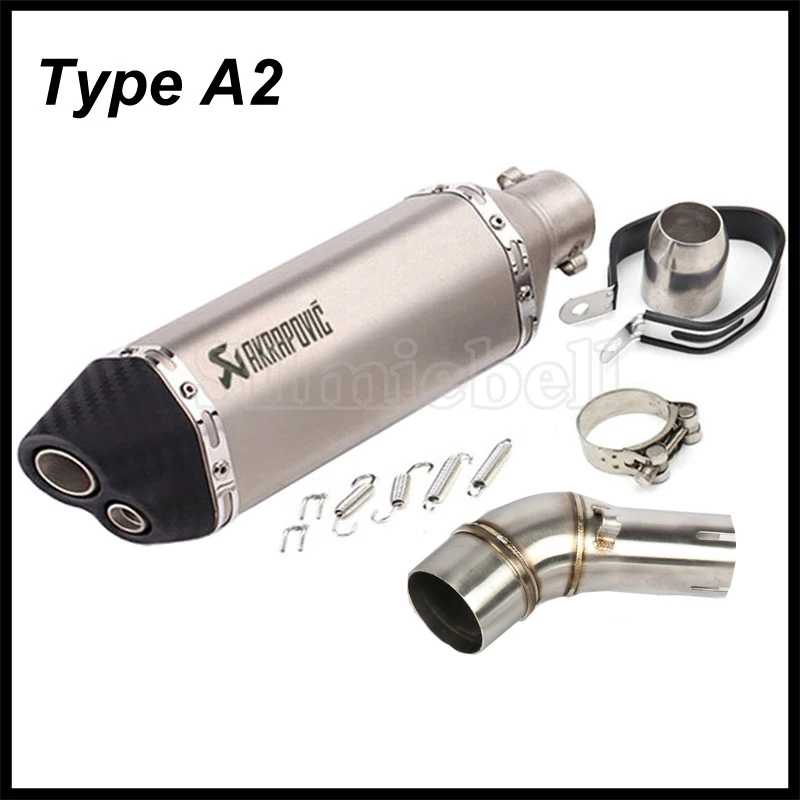 Escape для KAWASAKI 250SL Z250SL NINJA Akrapovic выхлопная труба мотоцикла без шнуровки средней