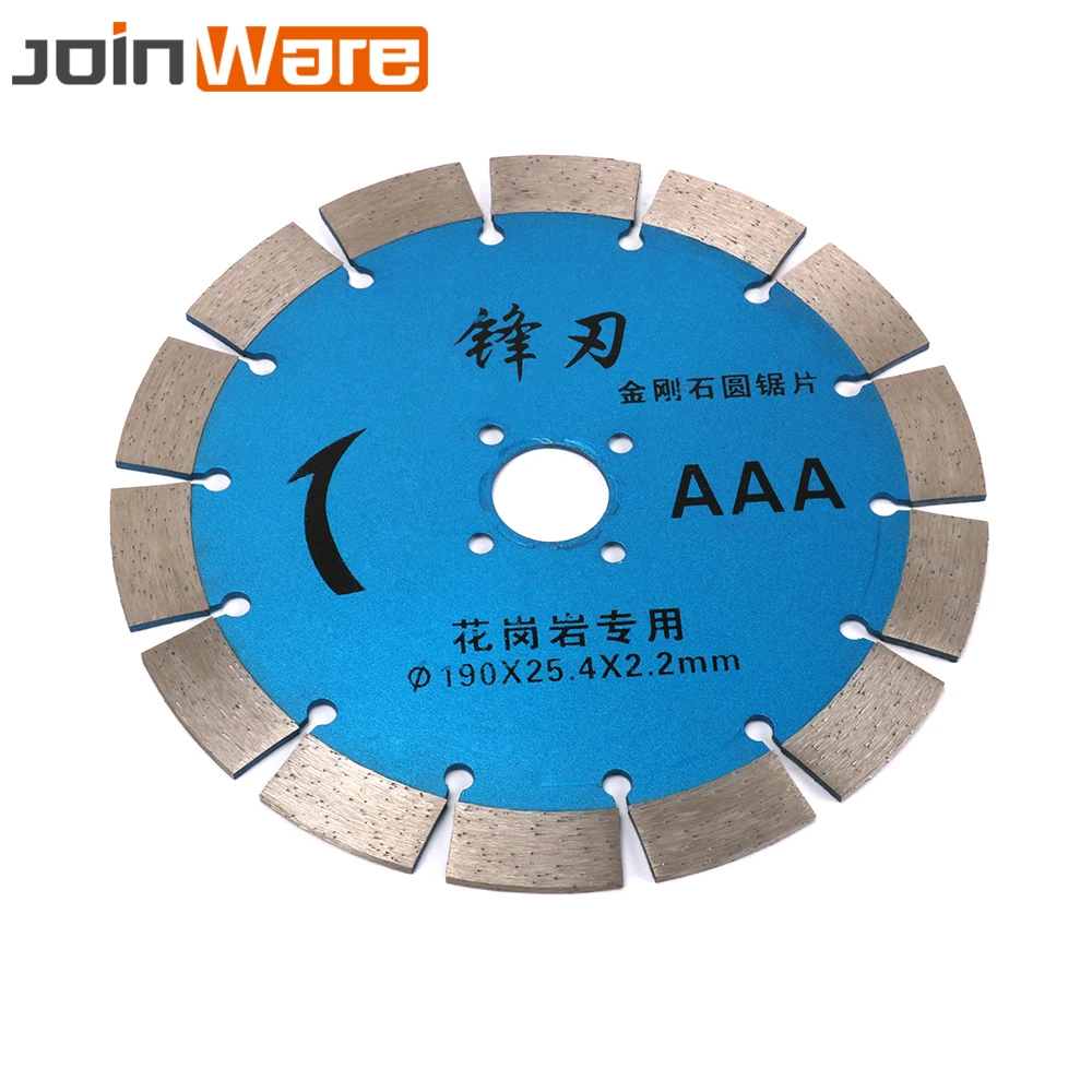 

190mm Diamond Circular Saw Blade Disc Cutting Tool For Stone Concrete Durable 190x25.4x2.2mm