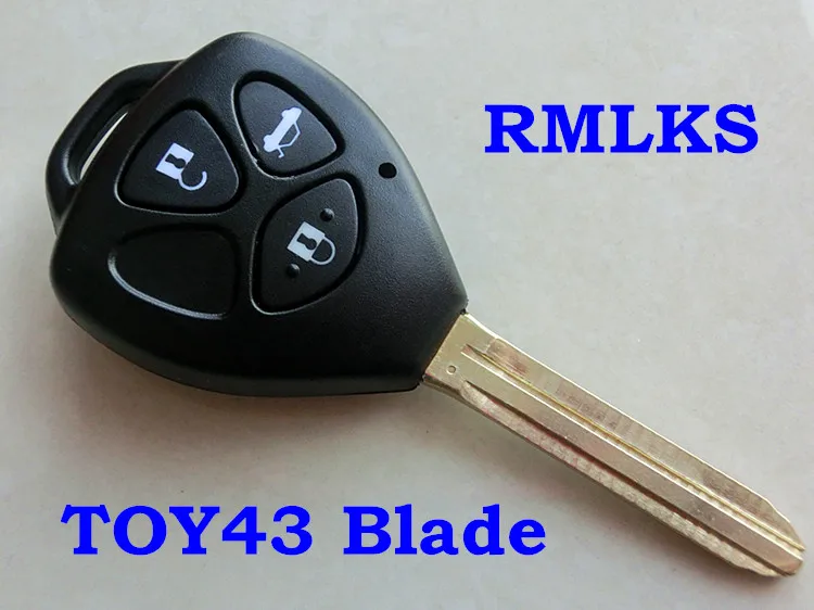 Брелок RMLKS для Toyota Camry Corolla Avalon Venza 2007 2008 2009 2010 2011 2012|Футляр автомобильного ключа| |