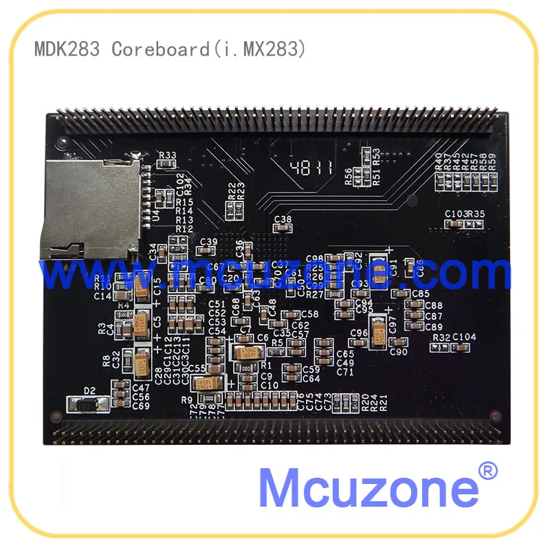 Базовая плата Freescale i. MX283, основная плата MDK283, ЦП 454 МГц, DDR2 128 Мб, NAND 256 Мб, lcd, Ethernet
