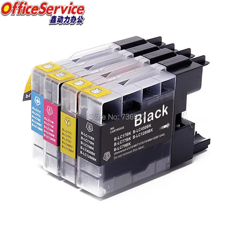 3Sets LC17 LC77 LC79 LC450 LC1280 Compatible Ink Cartridge For Brother MFC-J825DW J625DW J432W J430W DCP-J725DW J925DW printer | Компьютеры