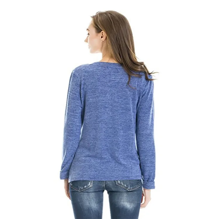 Winter Autumn Fashion Maternity Clothes long sleeve pregnancy T-shirt Breastfeeding Clothes for Pregnant Women Nursing tops (7)