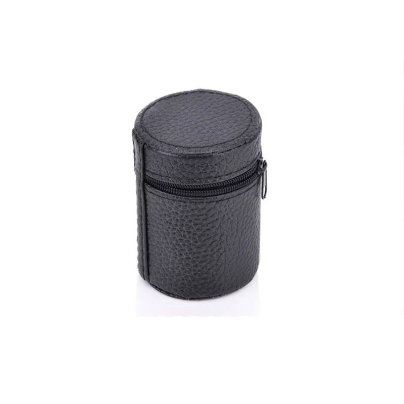 4 unids/lote 70 ml Camping taza al aire libre vajilla de tazas de agua tazas de vino de acero inoxidable taza de cerveza de cuero de la PU de Picnic senderismo playa