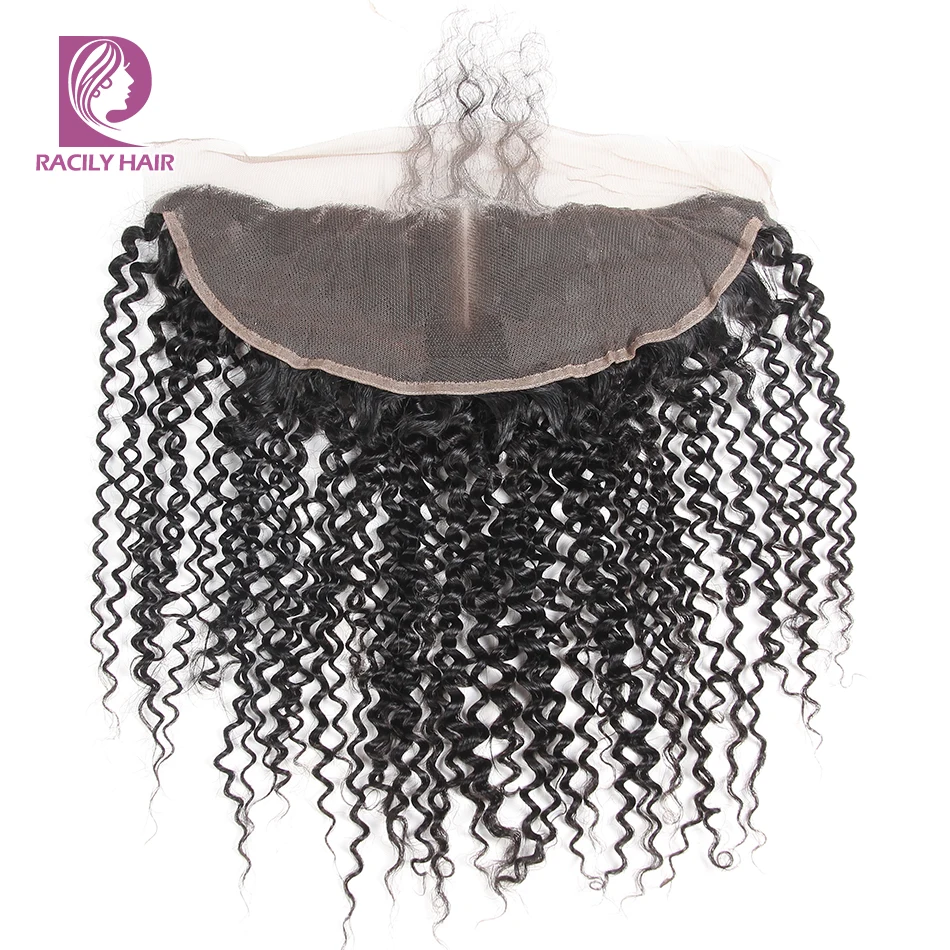 Racily волосы перуанские накладные волосы комплект s с синтетический Frontal шнурка волос синтетическое закрытие Remy человеческие волосы