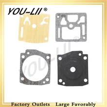 YOULII Free Shipping Carburetor Diaphragm Rebuild Repair Kit For Husqvarna 365 Chainsaw Zama Carb