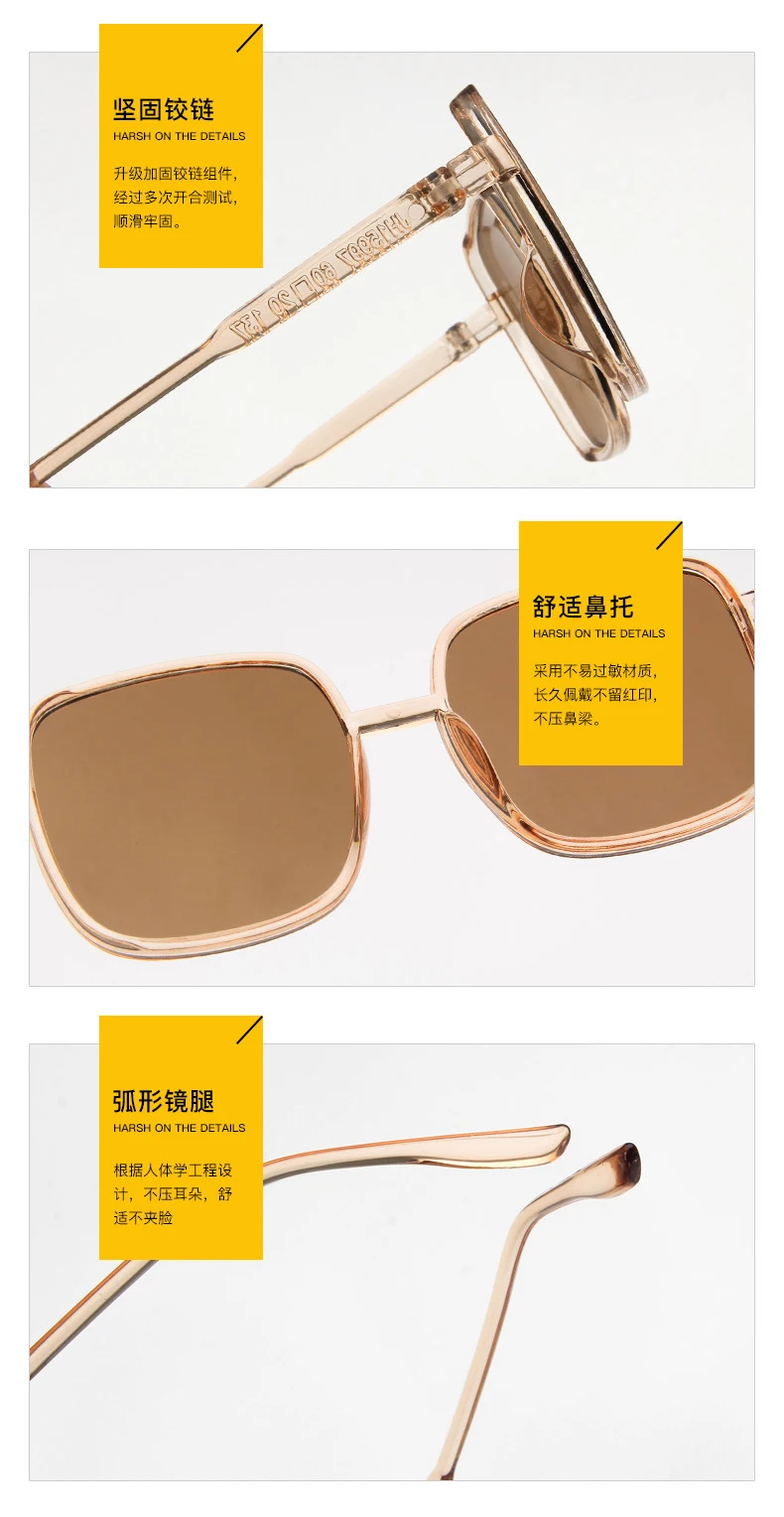 DCM Новые квадратные солнцезащитные очки для женщин брендовые дизайнерские ретро зеркальные Модные Винтажные Солнцезащитные очки
