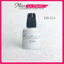 U+ glue Eyelash Extension Glue Individual False Eyelashes Extension Adhesive Quick Dry Long Lasting 10ml/bottle