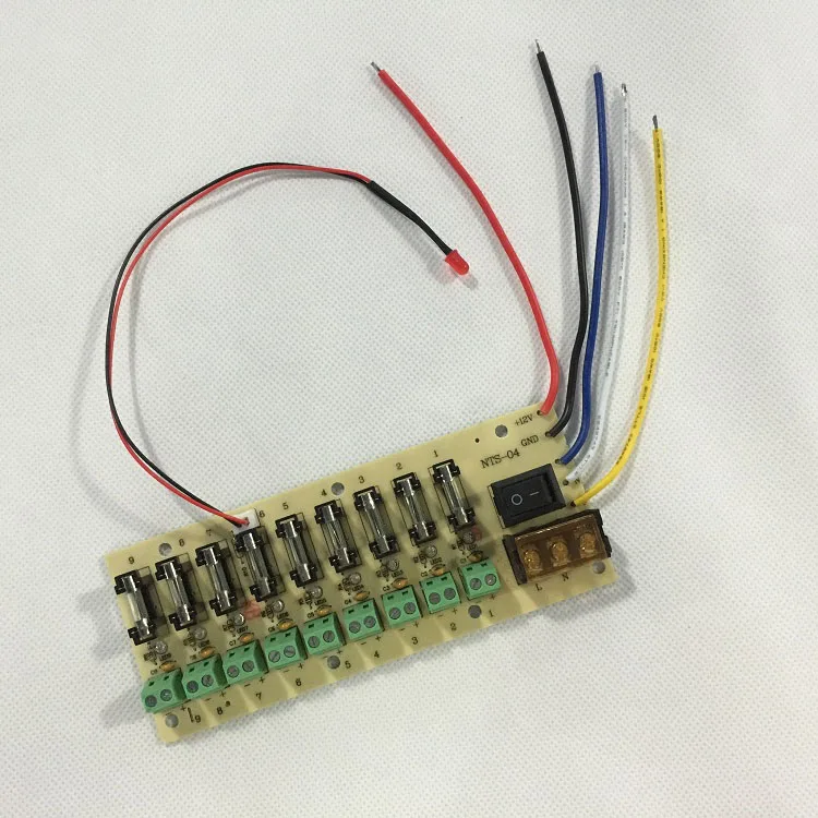 12 v dc distribuição de energia 9
