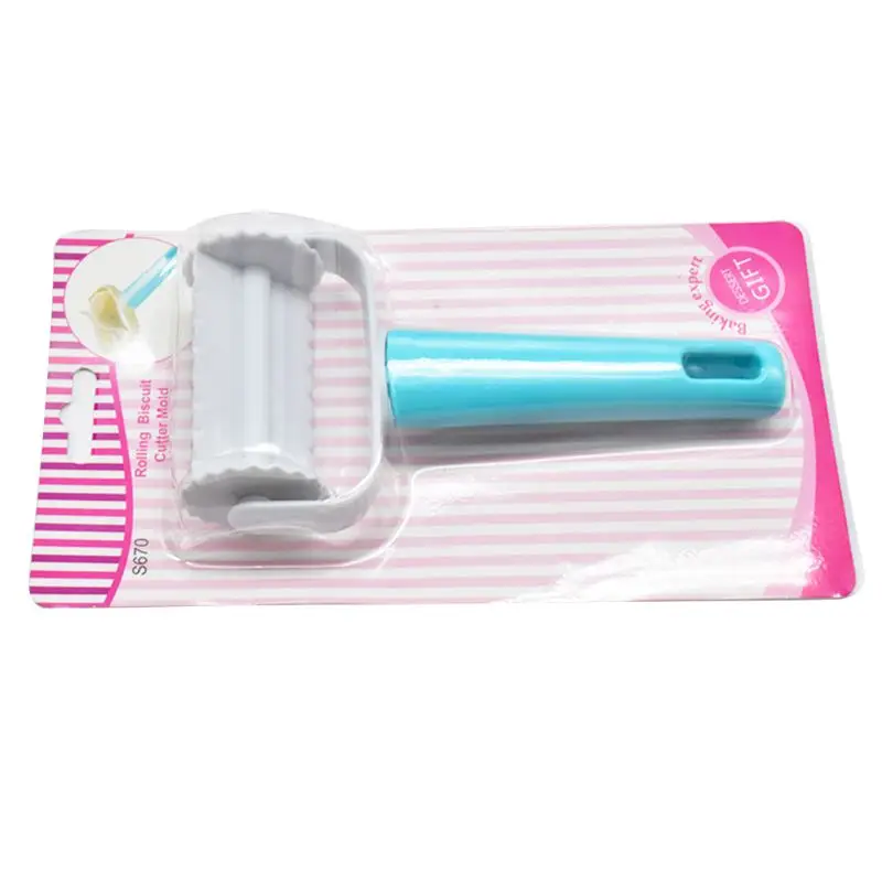 Fondant Dough Bread Cookies Pie Cakes Pastry Cutter Roller Knife Cutting Blader Supplies Kitchen Tools