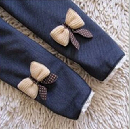 YAUAMDB/Детские леггинсы г. весенне-осенние От 3 до 8 лет штаны для девочек хлопковые детские брюки галстук-бабочка в стиле кэжуал, милая брендовая одежда y20