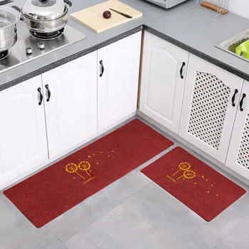 

Dandelion Kitchen Mat Cheaper Anti-slip Modern Area Rugs Living Room Balcony Bathroom Carpet Set Doormat Bath Mat in The Hallway