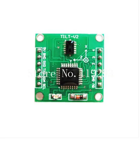 

[[BELLA]Biaxial 90 -degree tilt sensor module to send anti- vibration test software--2PCS/LOT