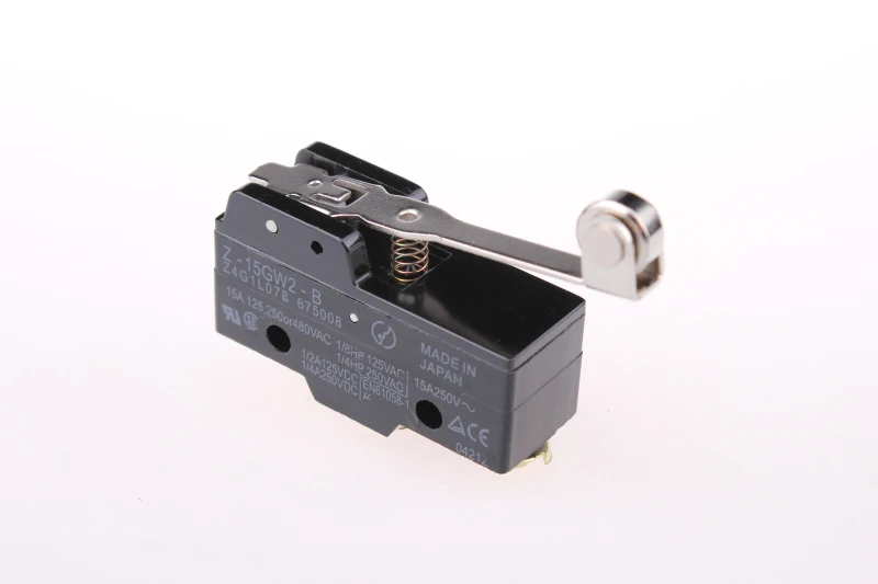 

2pcs Z-15GW2-B Normally Open/Close Parallel Roller Lever Limit Switch