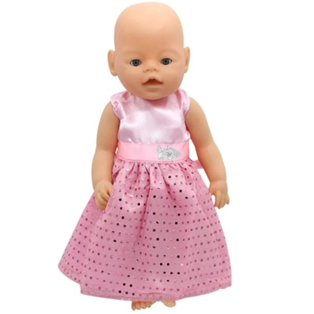 Buy Doll Clothes Accessories cute Pink Dress Fit for