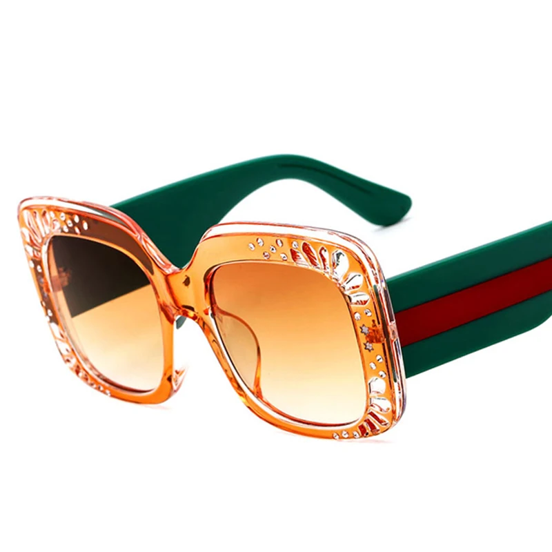 Kopen PAWXFB 2018 Nieuwe Italië Merk Designer Vierkante Zonnebril Vrouwen Mode Zonnebril Vrouwelijke Luxe Rijden Eyewear Lentes de sol
