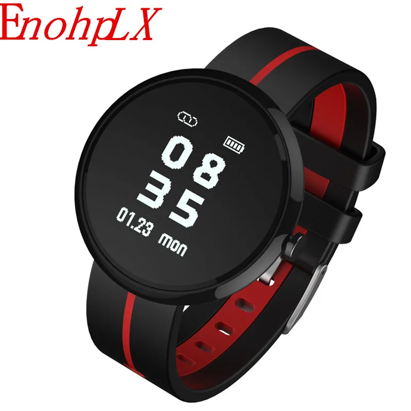 Enohplx Bluetooth 4.0 Смарт часы-браслет активности Фитнес трекер Браслет часы крови