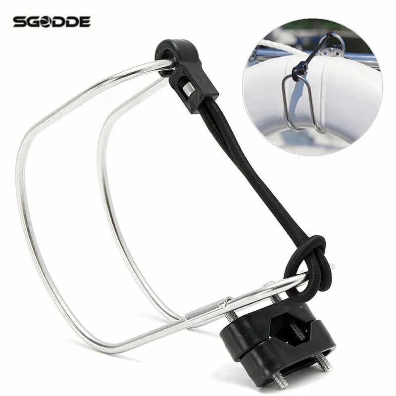 حدوة حصان قوس عوامة إنقاذ أعلى مركب من الستانليس ستيل طوافة بلاستيكية للسباحة حامل مع البلاستيك جبل ل التجديف اكسسوارات للقوارب البحرية