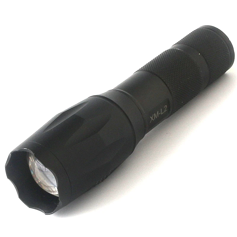 

LED tactical flashlight torch XML L2 Zoomable self defense portable lantern 5 modes switch adjustable for camping light