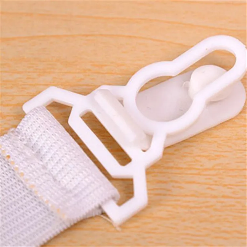 Happy Sale 4pcs White Skid Elastic Band Retaining Clip For Fixed Bedspreads Sheets Tablecloths Household Products R02 (5)