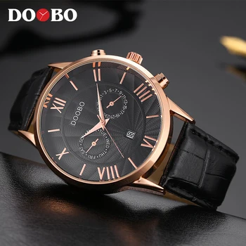 

DOOBO Top Brand Luxury Watch Fashion Auot Date Men's Watch Men Watch Mens Waterproof Watches Clock reloj hombre erkek kol saati