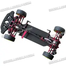 RCR углеродное волокно и сплав SUKURA S XI x1 Sport 1/10 Pro гоночный автомобиль Рамка комплект