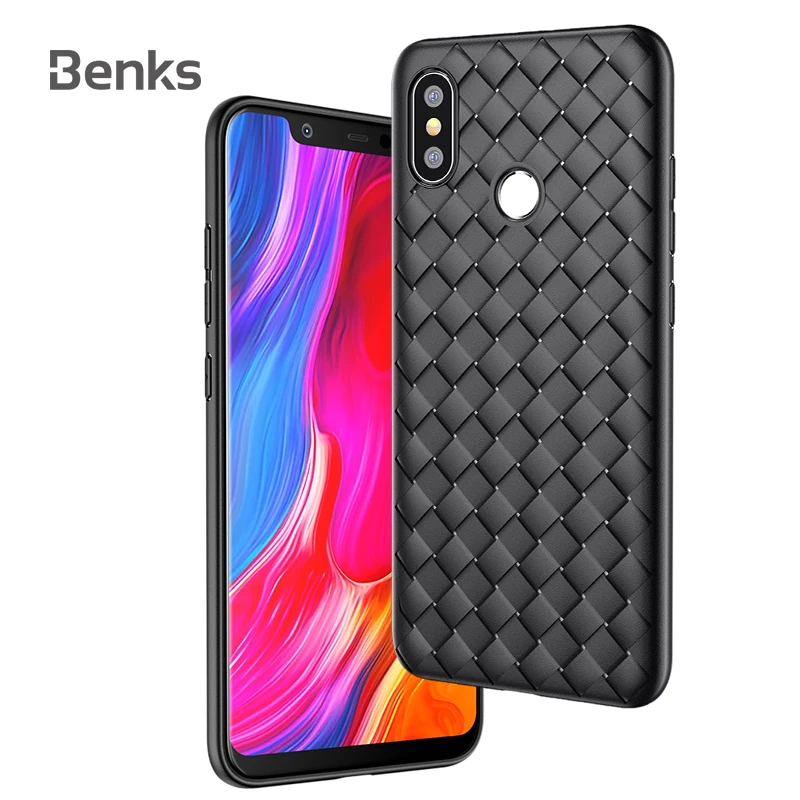 

Benks Weave Heat Dissipation Phone Case For Xiaomi 8 Mi8 SE Case Cover Shock Resistance Protective Cover For For Xiaomi MI8