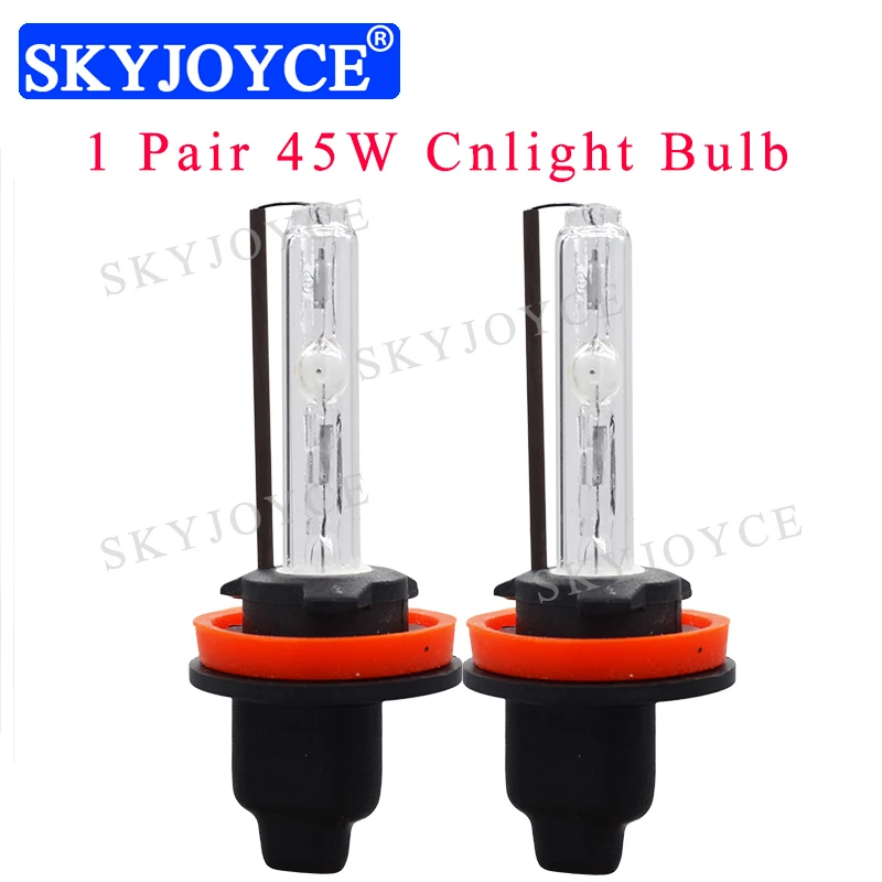 SKYJOYCE 55 Вт Быстрый Яркий Cnlight HID Xenon Kit 55 Вт DLT F5 Быстрый старт HID Балласт 45 Вт Cnlight H1 H7 H11 D2H HID лампы 4300 К 6000 К