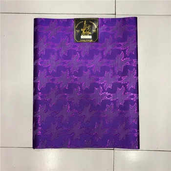 

2018 PURPLE color Nigeria Gele Sego Headtie,Wholesale and Retail Pretty pattern High Quality PURPLE Head tie Fabric