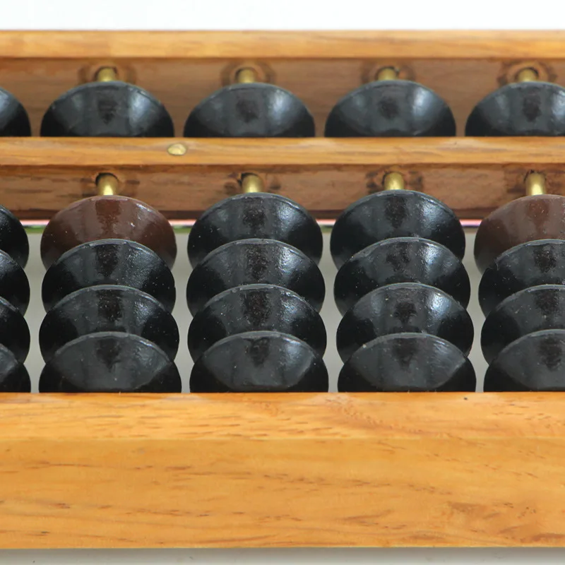 17 Колонка деревянный Soroban Abacus китайский детский Abacus банк бухгалтерия инструменты дети компьютерное оборудование Abacus Математические Игрушки