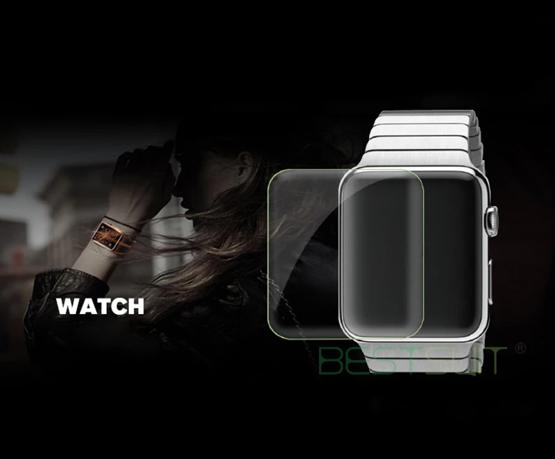 URVOI настоящий полноэкранный чехол для apple watch radian TPU чистый защитный ремонта ТПУ